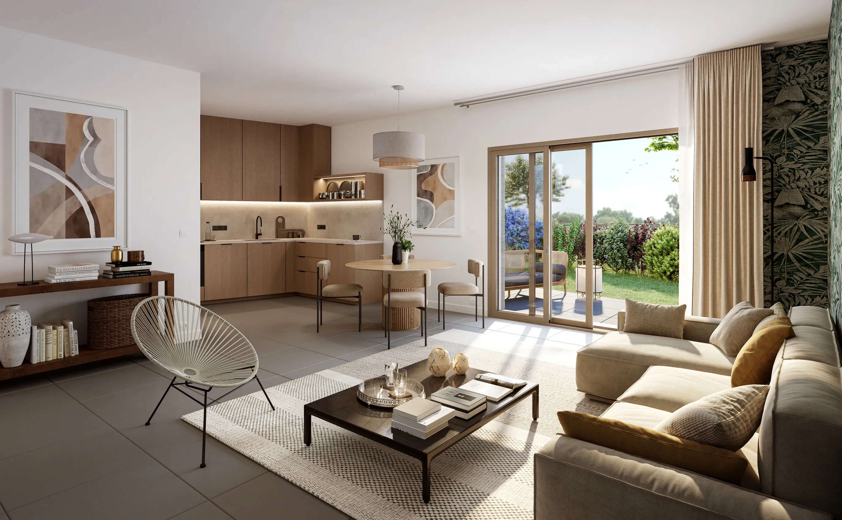 Scène d’intérieur d’un logement