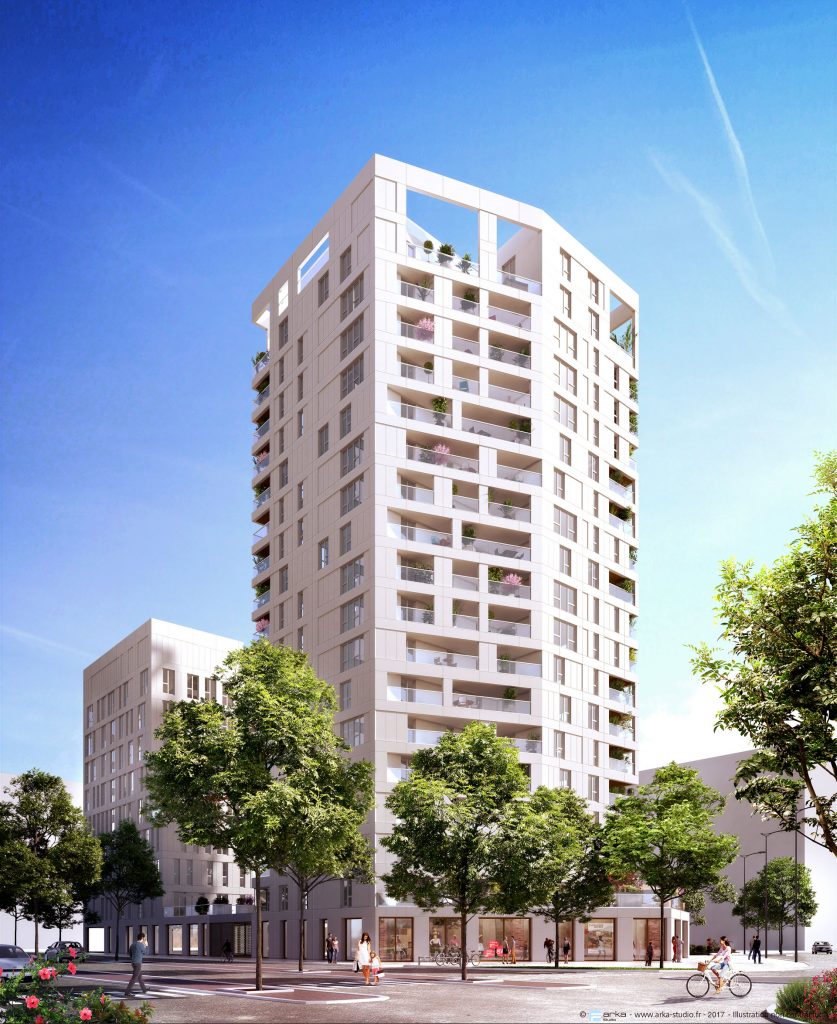 EIFFAGE – Vizio – Vue extérieure jour