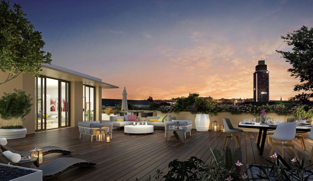 COGEDIM – Révélation – Vue terrasse